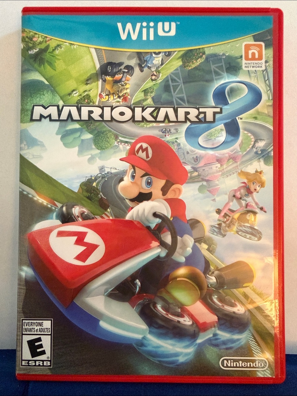 Mario Kart 8 (Nintendo Wii U, 2014) CIB Authentic EUC